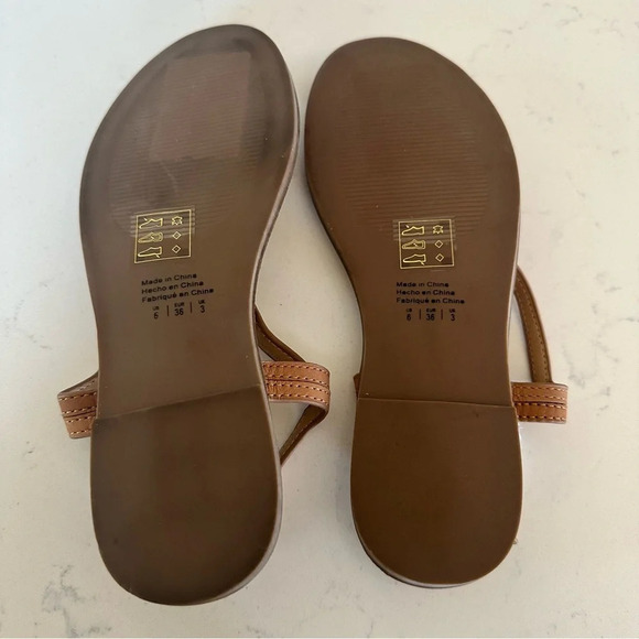 Draper James Jenna sandals in camel Size: 6 - Picture 3 of 3